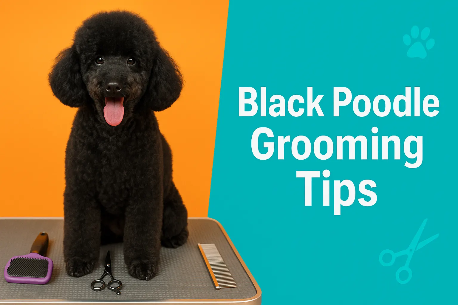 Black Poodle Grooming Tips: Coat Care & Color Maintenance