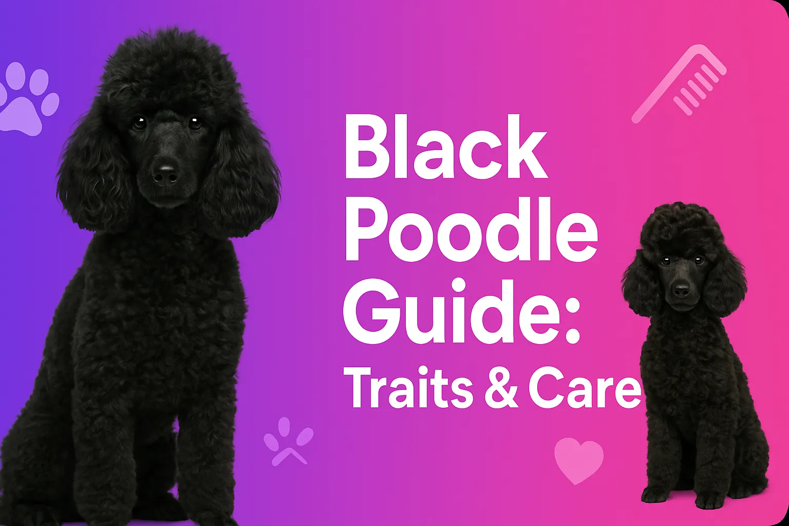Black Poodle: Breed Facts, Care & Health